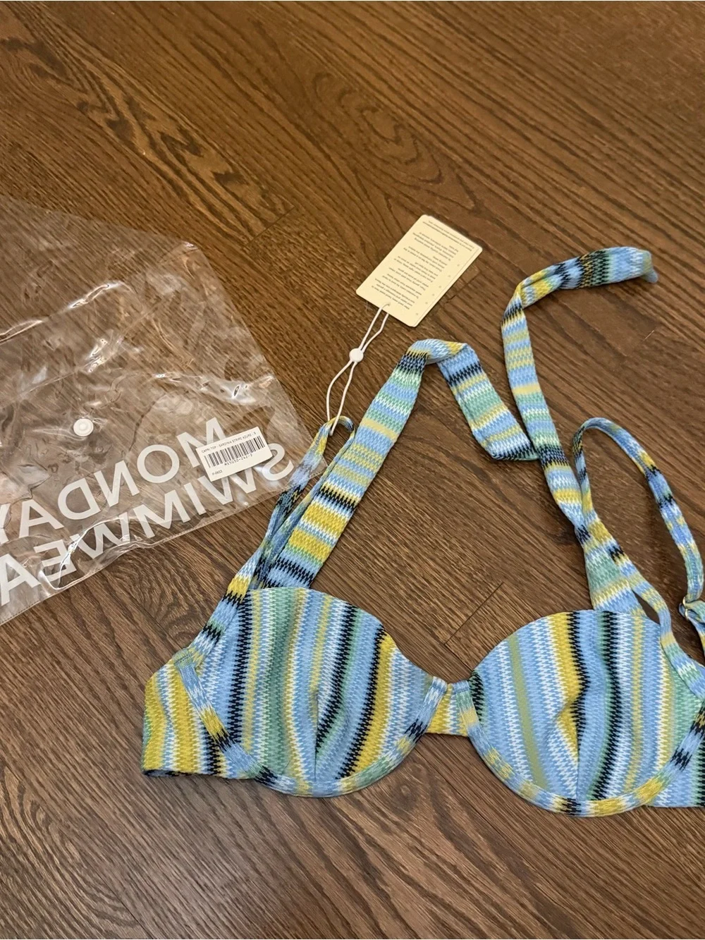 Monday Swimwear - Capri Top - Sardinia Stripe - S